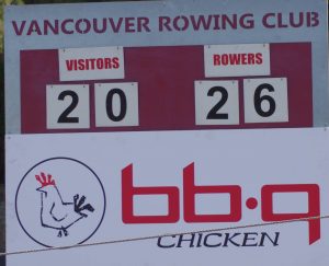 Rowers Women Beat Caps at Home, 26-20