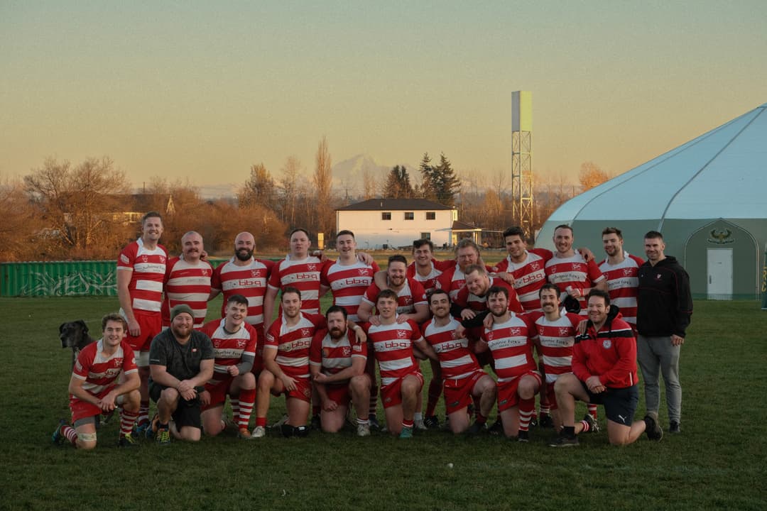 Vancouver Rowing Club Mens Team Photo